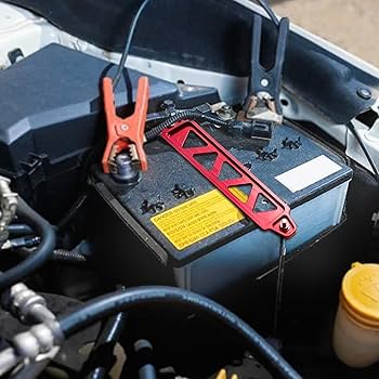 Amazon | カーバッテリー固定ホルダー、頑丈なバッテリー